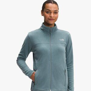 Northface Women’s TKA Glacier Full Zip in Goblin Blue